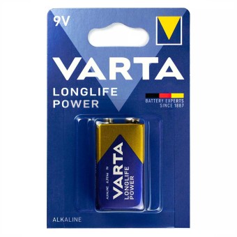 Батарейка крона VARTA LONGLIFE POWER 4922 6LR61 BL1