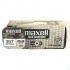 Батарейка MAXELL SR726W 396  (0%Hg), в упак 10 шт