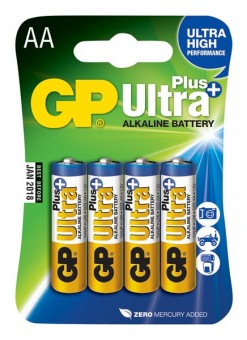 Батарейка GP Ultra Plus 15AUP-CR4 LR6 BL4