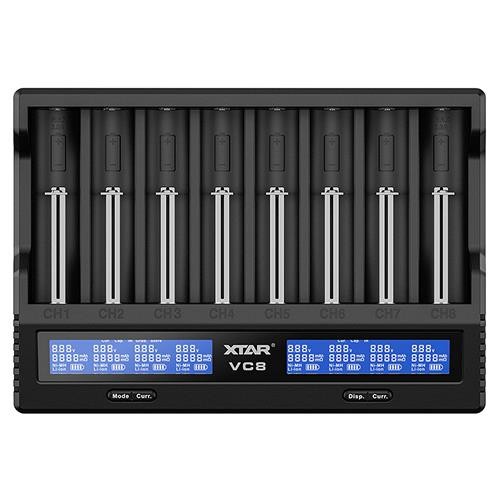 Зарядное устройство XTAR VC8 (1x3A / 2x2A / 4x1A / 8x0.5A)