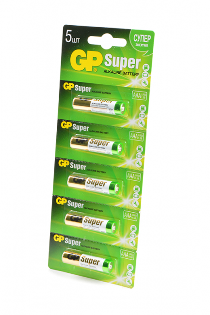 Батарейка GP Super GP24A-2CR5 LR03 BL5