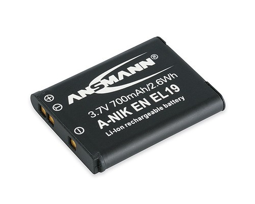 Аккумулятор ANSMANN 1400-0016 A-Nik EN EL 19 BL1