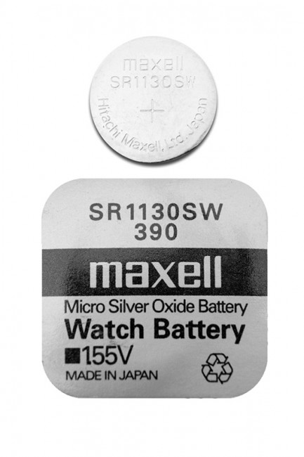 Батарейка MAXELL SR1130SW  390  S1130L-SG10