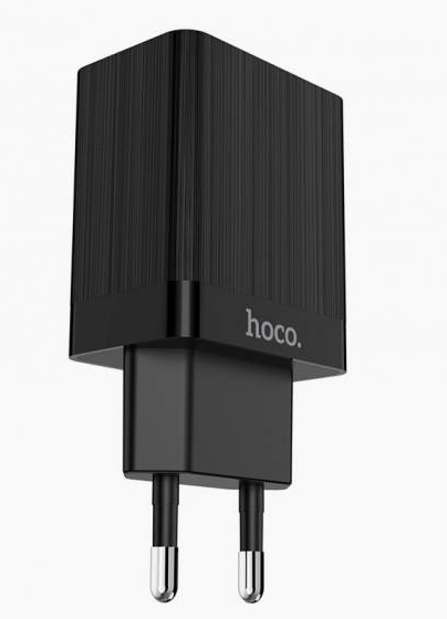 Сетевое З/У HOCO C51A 2USB 3.4A черный