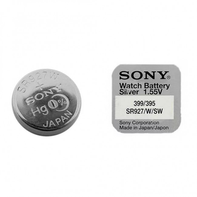 Батарейка SONY SR927/W/SW    399/395 (0%Hg)