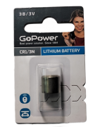 Батарейка GOPOWER CR1/3N 6131 BL1
