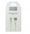 Кабель HOCO X23 USB (m)-Lightning (m) 1.0м 2.1A силикон белый