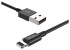Кабель HOCO X23 USB (m)-Lightning (m) 1.0м 2.1A силикон черный