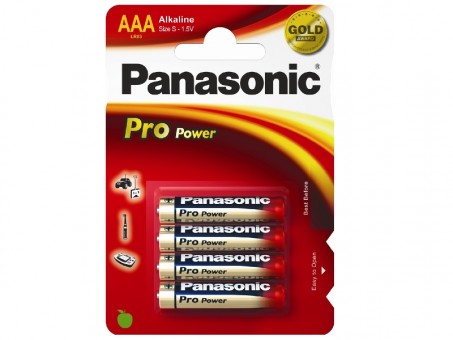 Батарейка Panasonic Pro Power LR03PPG/4BP LR03 BL4