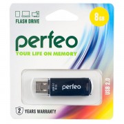USB Flash PERFEO PF-C06B008 USB 8GB черный BL1