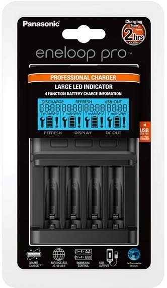 Зарядное устройство Panasonic eneloop BQ-CC65E Professional Charger с USB выходом BL1 Зарядное устройство Panasonic eneloop BQ-CC65E Professional Charger с USB выходом BL1