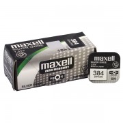 Батарейка MAXELL SR41SW 384  (0%Hg), в упак 10 шт