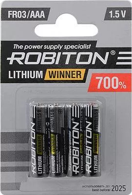 Батарейка ROBITON WINNER R-FR03-BL4 FR03 BL4