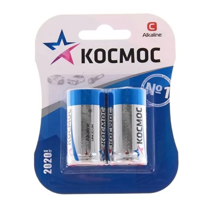 Батарейка КОСМОС LR14 BL2