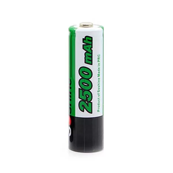 Аккумулятор Ni-MH Soshine 14500 / АА - 1.2V - 2500 mAh  перезаряжаемый*