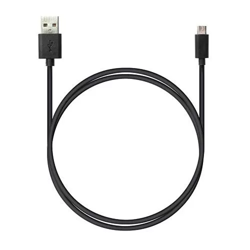 Кабель зарядный ROBITON P1 USB A - MicroUSB, 1м черный