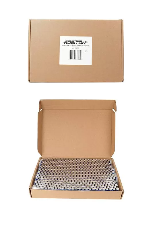 Батарейка ROBITON STANDARD LR6 BULK500, в упак 500 шт