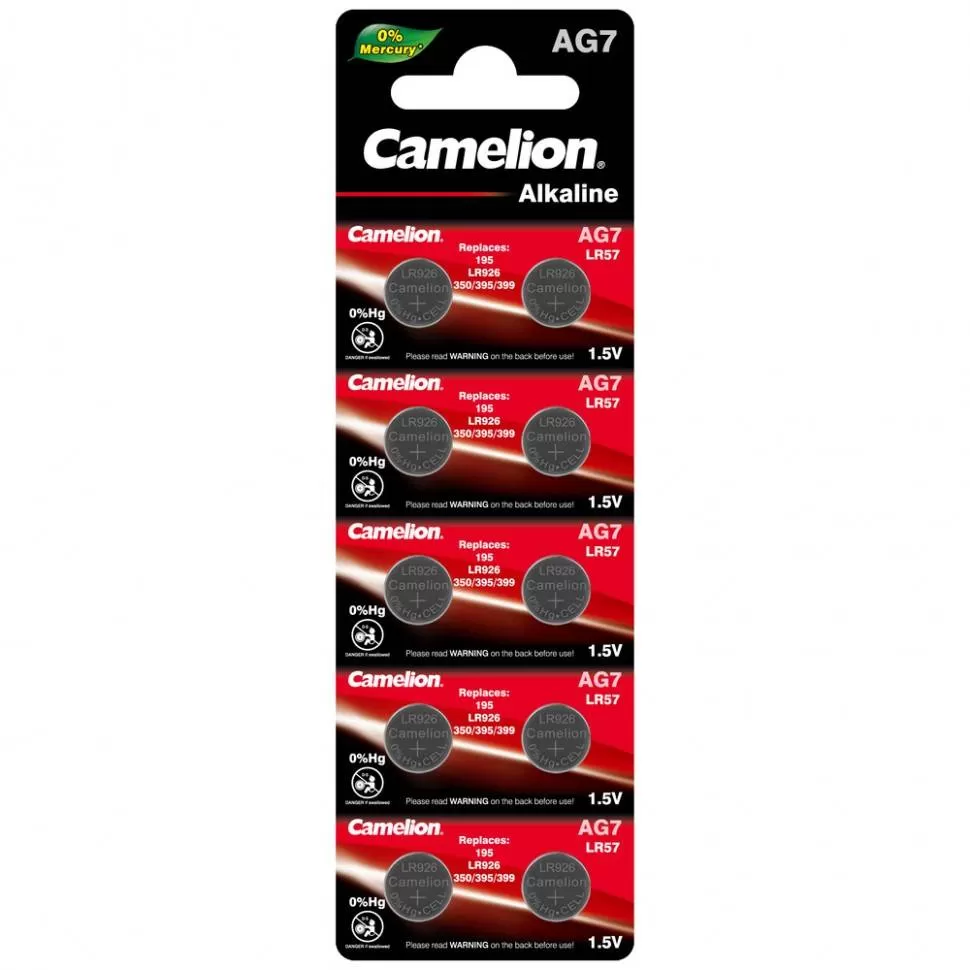 Батарейка Camelion LR41 AG3-BP10(0%Hg) AG 3 392 BL10