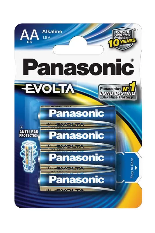 Батарейка Panasonic EVOLTA LR6EGE/4BP LR6 BL4