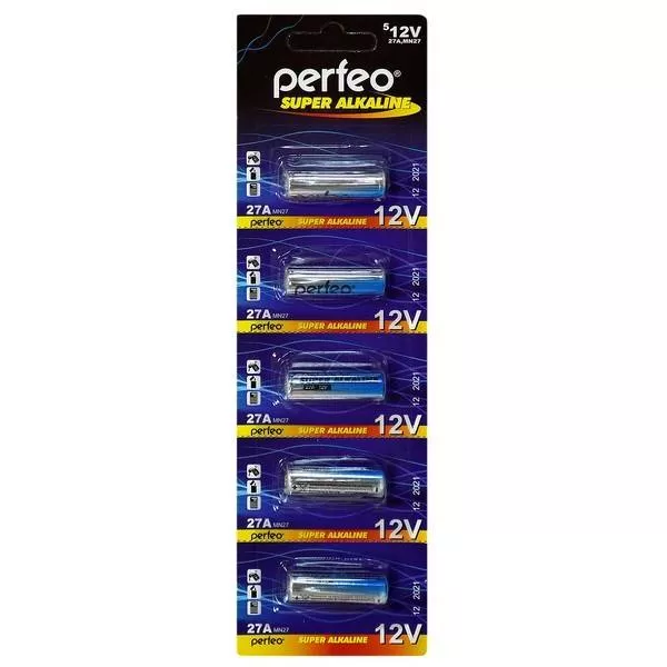 Батарейка PERFEO Super Alkaline BL5 27A