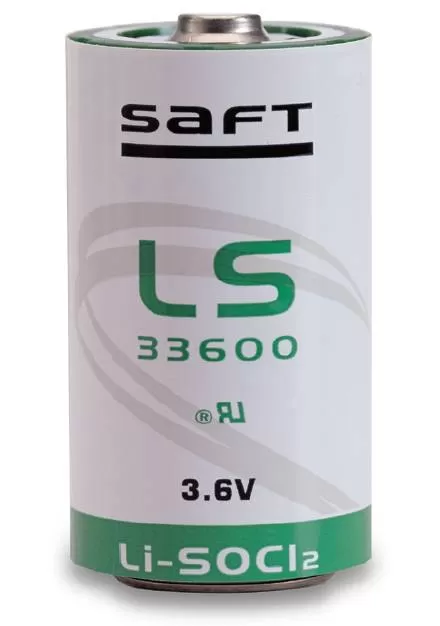 Батарейка SAFT LS33600 Li-SOCl2 3.6В