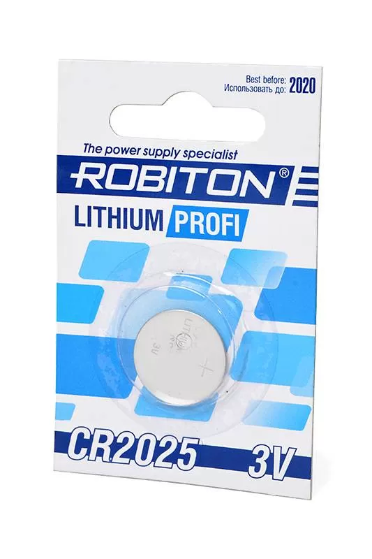 Батарейка ROBITON PROFI R-CR2025-BL1 CR2025 BL1