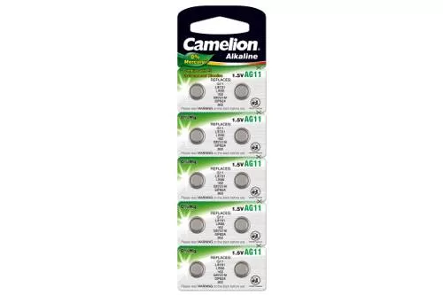 Батарейка Camelion AG11-BP10(0%Hg) AG 11 362 BL10