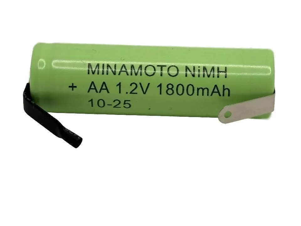 Аккумулятор MINAMOTO 1800MHAA prof AA 1800mah с лепестковыми выводами