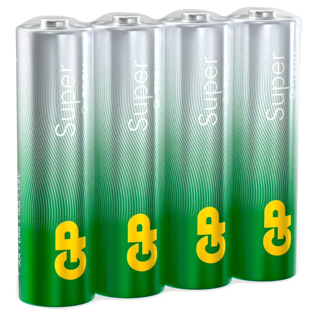 Батарейка GP G-TECH Super 15ARS-2SB4 LR6 AA SR4