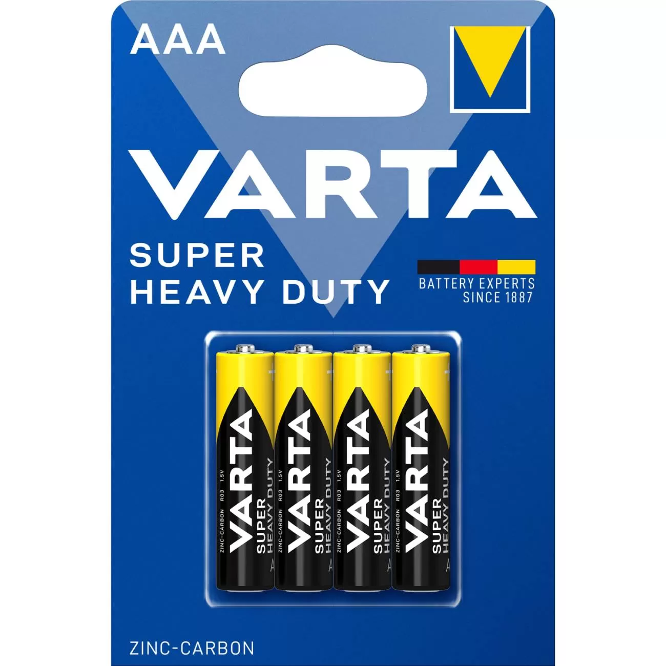 Батарейка VARTA SUPER HEAVY DUTY 2003 R03 BL4