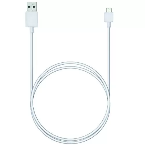 Кабель зарядный ROBITON P1 USB A - MicroUSB, 1м белый