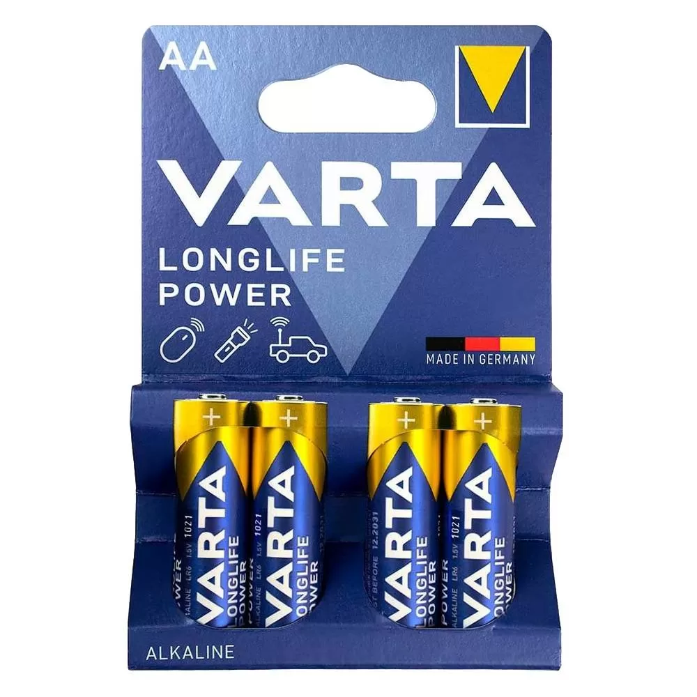 Батарейка VARTA LONGLIFE POWER AA 4906 LR6 BL4