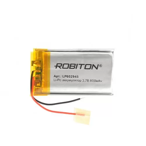 Аккумулятор ROBITON LP602945 3.7В 800мАч PK1