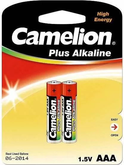 Батарейка Camelion Plus Alkaline LR03-BP2 LR03 BL2