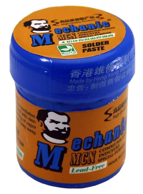 Паяльная паста MECHANIC WQ50-BS458 (42г)