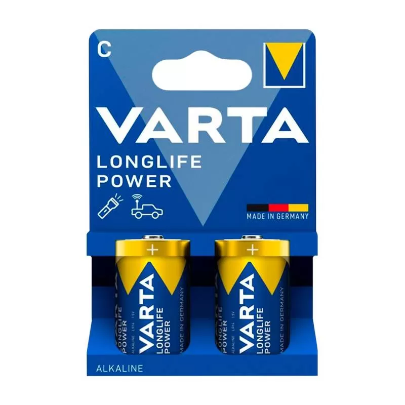 Батарейка VARTA LONGLIFE POWER LR14 4914 BL2