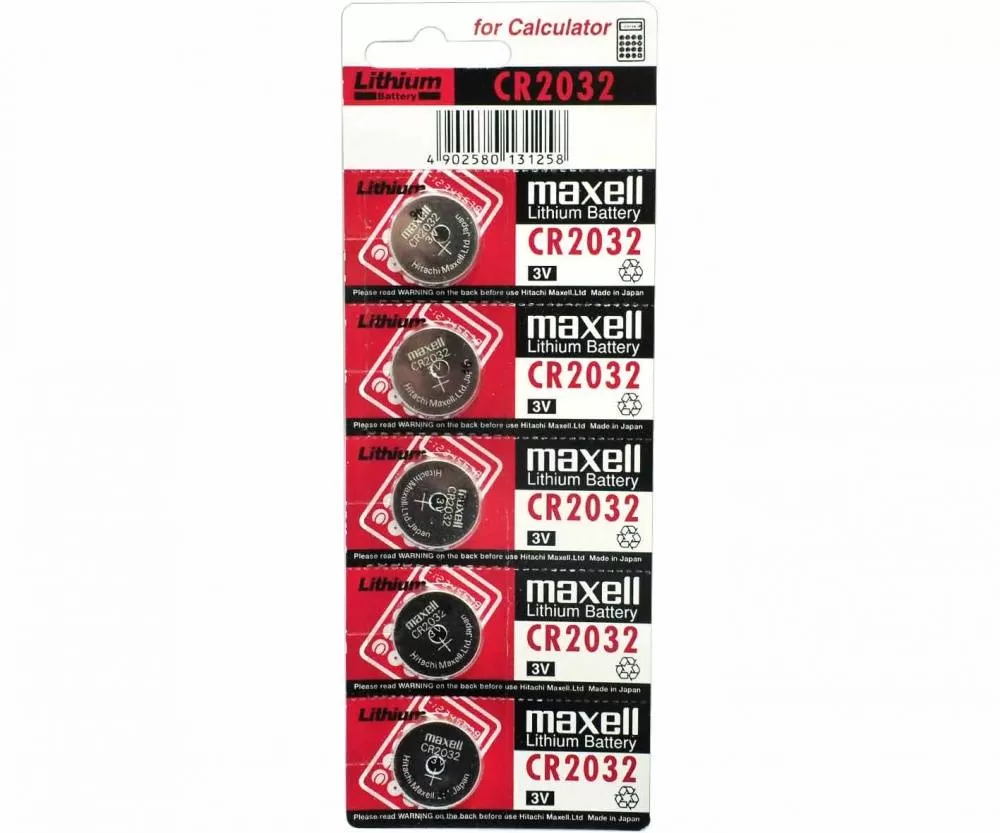 Батарейка Maxell CR2032 BL5 Lithium
