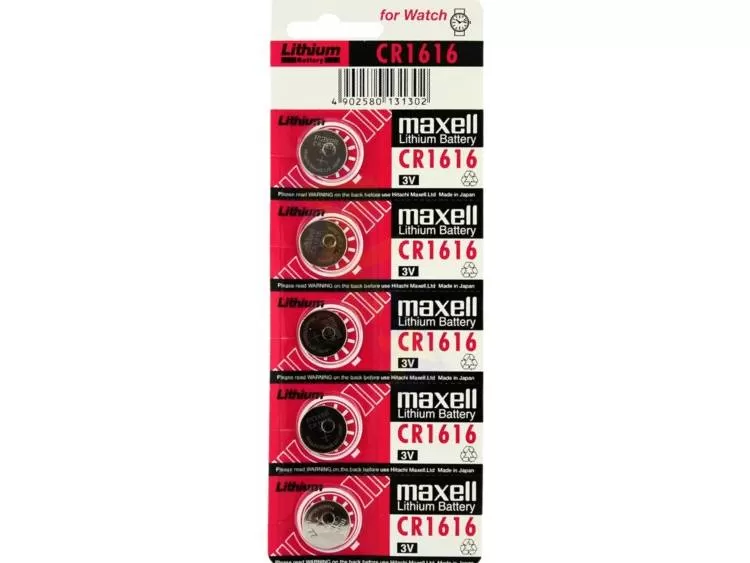 Батарейка Maxell CR1616 BL5 Lithium