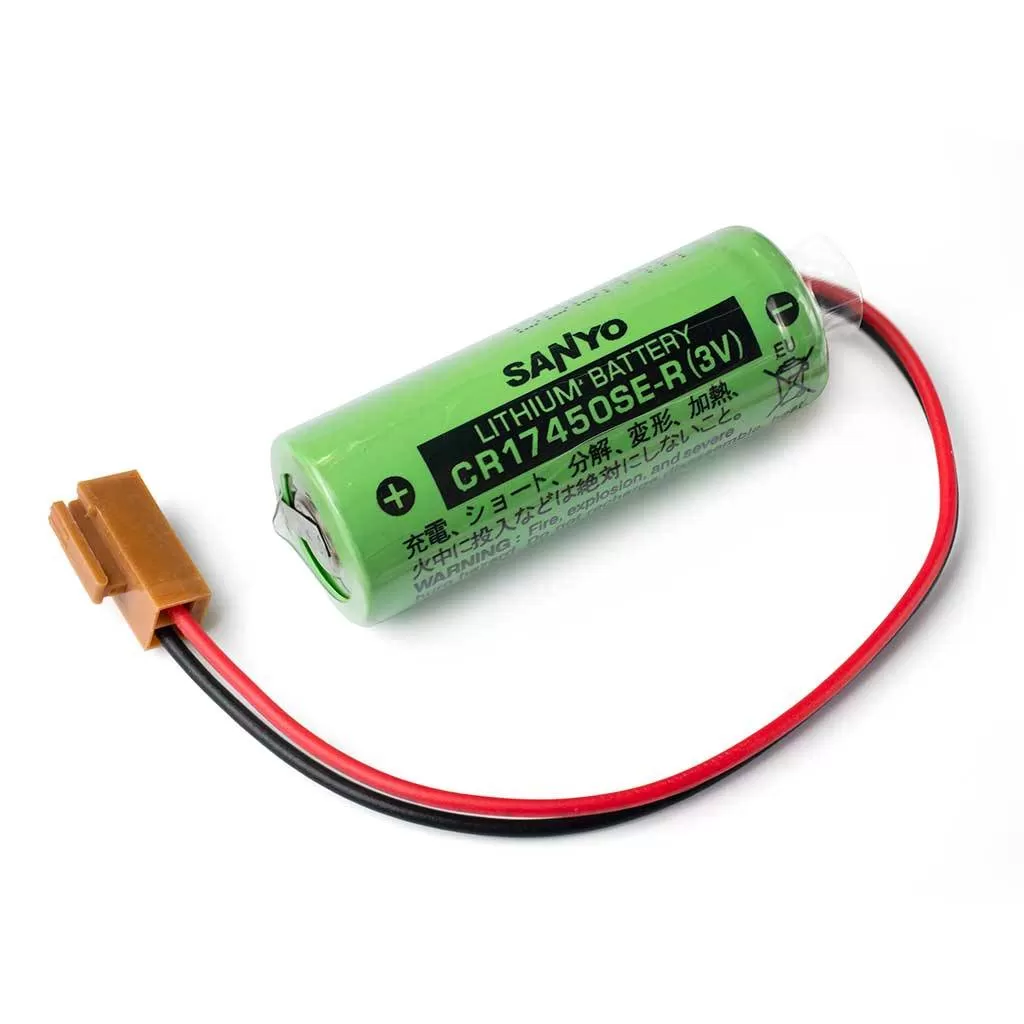 Батарейка Sanyo CR17450SE-R +  коннектор FANUC A02B-0200-K102