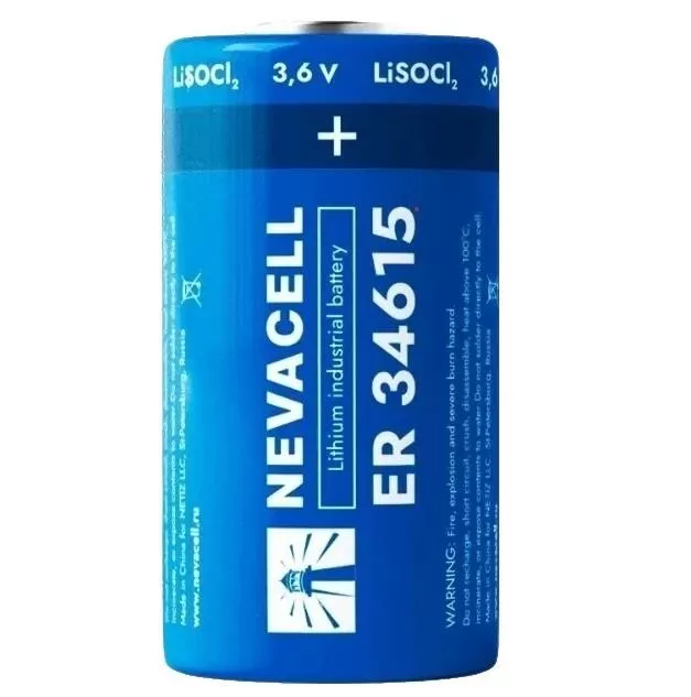 Батарейка NEVACELL ER34615 ("D" 3.6V) емкость 19000 mah