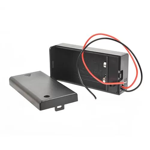 Батареечный отсек ROBITON Bh1x9V/switch с выключателем и двумя проводами PK1