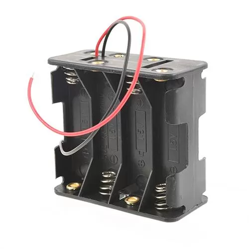 Батареечный отсек ROBITON Bh8xAA с двумя проводами PK1