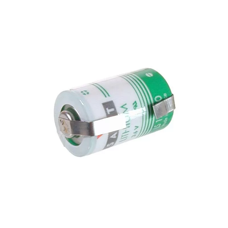 Батарейка Saft  LS 14250 CNR 1/2AA с лепестковыми выводами