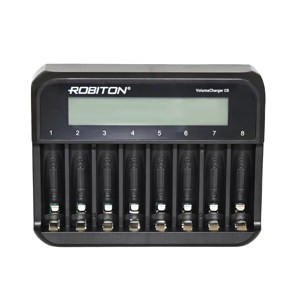 Зарядное устройство ROBITON VolumeCharger С8 LCD