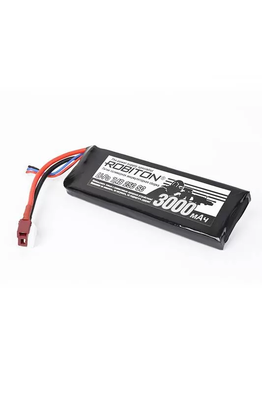 Аккумуляторная сборка ROBITON LP-STB2-3000 Lipo 7.4В 3000мАч