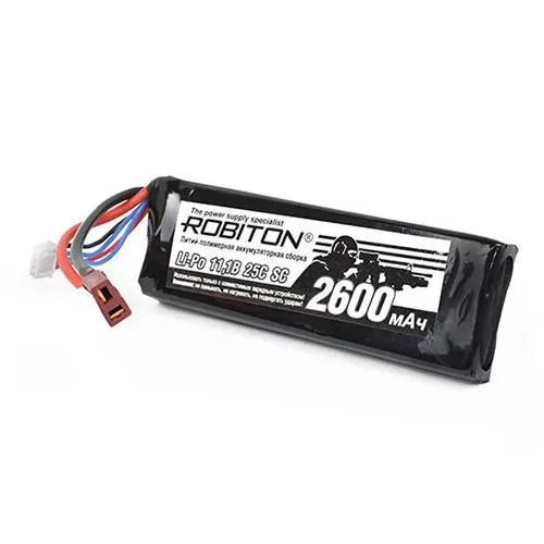 Аккумуляторная сборка ROBITON LP-STB3-2600 Lipo 11.1В 2600мАч