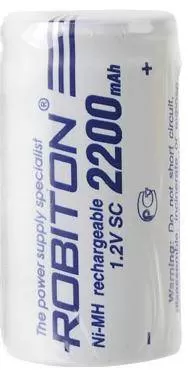 Аккумулятор ROBITON High Power Ni-Cd 1.2V 2200mah