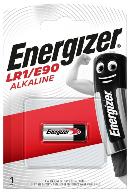 Батарейка Energizer Alkaline LR1/E90 BL1
