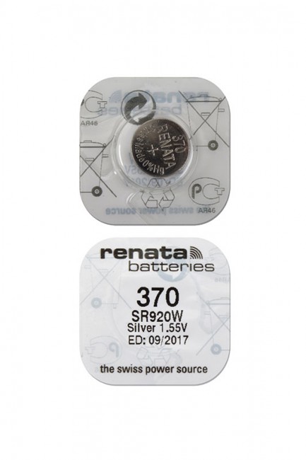 Батарейка Renata R 370 (SR 920 W)