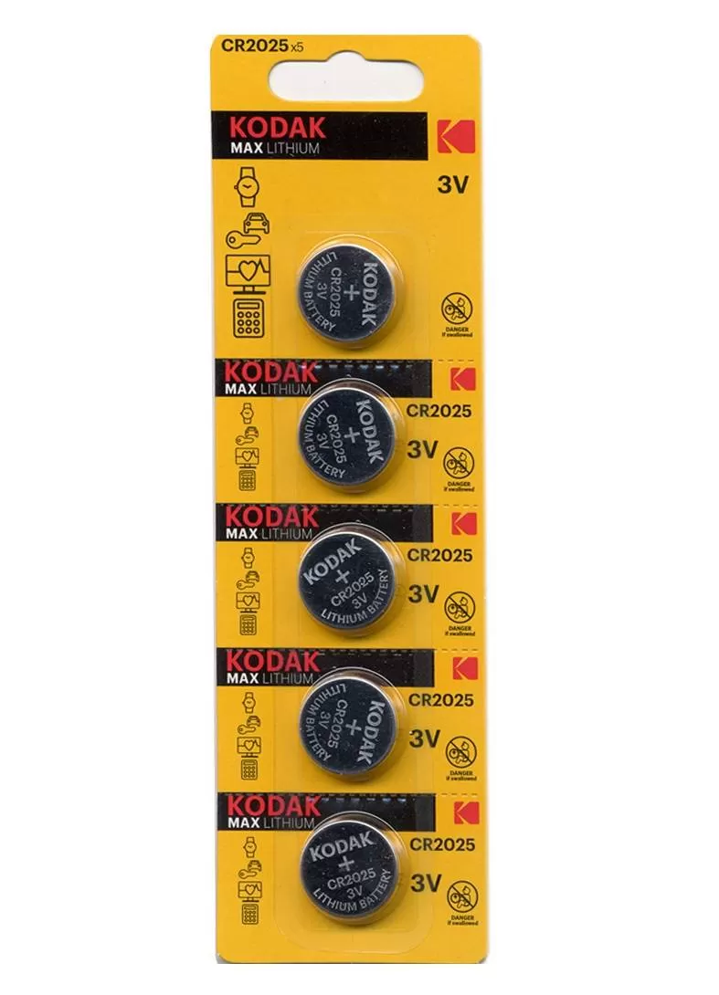 Батарейка Kodak MAX CR2025 BL5